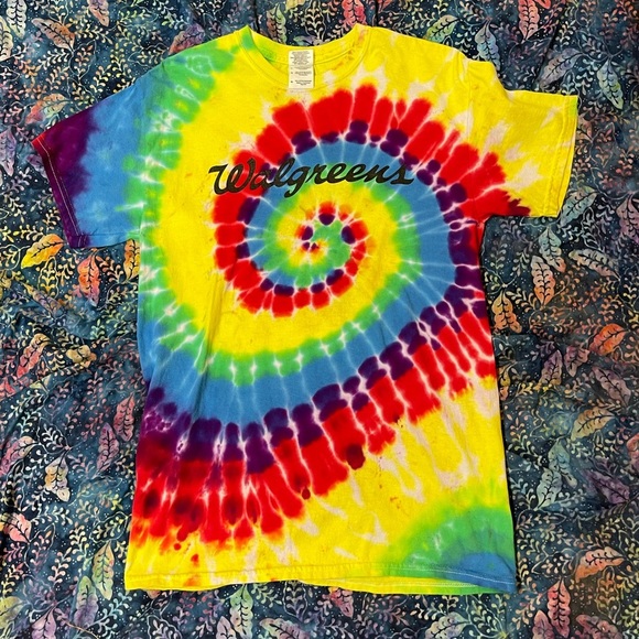 Vibrant Walgreens Relay For Life Tie Dye Size Medium unisex - Picture 1 of 7